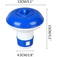 thumbnail image 3 of Floating Chlorine Dispenser for Pools, Mini Chemical Floater Dispenser for Chlorine Tablets up to 1.8'', Adjustable 4 Flow Vents for Pool, Spa, Hot Tub, and Fountain, 3 of 7