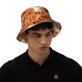 thumbnail image 4 of Bingfone Halloween 2 Bucket Hat for Men Women,Packable Reversible Printed Sun Hats,Fisherman Outdoor Travel Hiking Beach Caps, 4 of 7