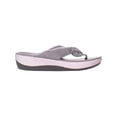 thumbnail image 4 of Clarks Arla Glison Flip-Flop, Grey Solid, 4 of 6