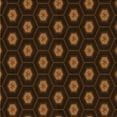 thumbnail image 1 of Ahgly Company Machine Washable Indoor Square Transitional Mahogany Brown Area Rugs, 4' Square, 1 of 7
