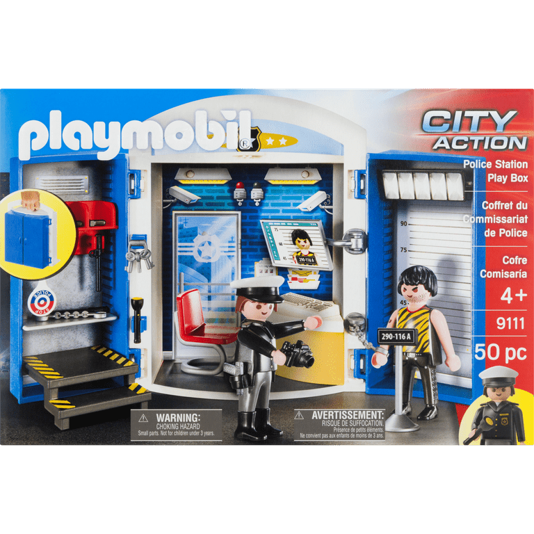 Playmobil - Commissariat de police transportable