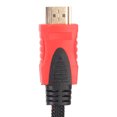 thumbnail image 3 of 49ft HD Cable de Interfaz Multimedia Full HD 1080p Flexible HD Cable Multimedia para TV Monitor de Ordenador Negro Rojo, 3 of 8