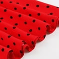 thumbnail image 4 of Nxznwn Women's Polka Dots Dress 1950s Vintage Long Sleeve Knee-Length Swing Dresses Cocktail Party Evening Dress, 4 of 5