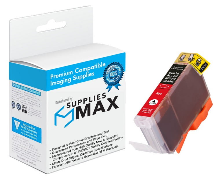 SuppliesMAX Compatible Replacement for Canon i9900 Inkjet Combo Pack BK/C/M/Y/PC/PM/G/R 4705A018GR BCI-6