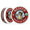 Badger Mustache Wax 0.75 oz Tin