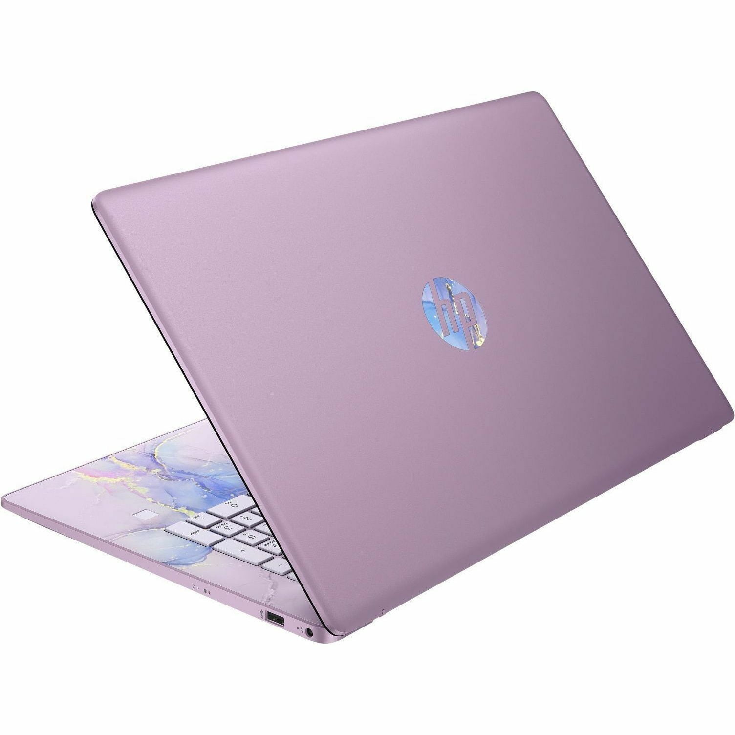 HP 17-cn0000 17-cn0513nr 17.3" Notebook, HD+, Intel Celeron N4500, 4 GB, 256 GB SSD, Winter Lavender, Natural Silver