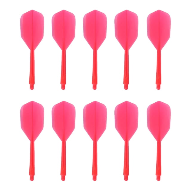 10 Pcs Professional Dart Flights and Shafts Dart Accessory Integrated Dart Shaft