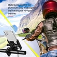 thumbnail image 3 of Injueey Soporte para teléfono de bicicleta Soporte universal para teléfono celular Bicicleta Motocicleta Soporte para manillar Cuna para X Xs Teléfono y Comunicación, 3 of 6