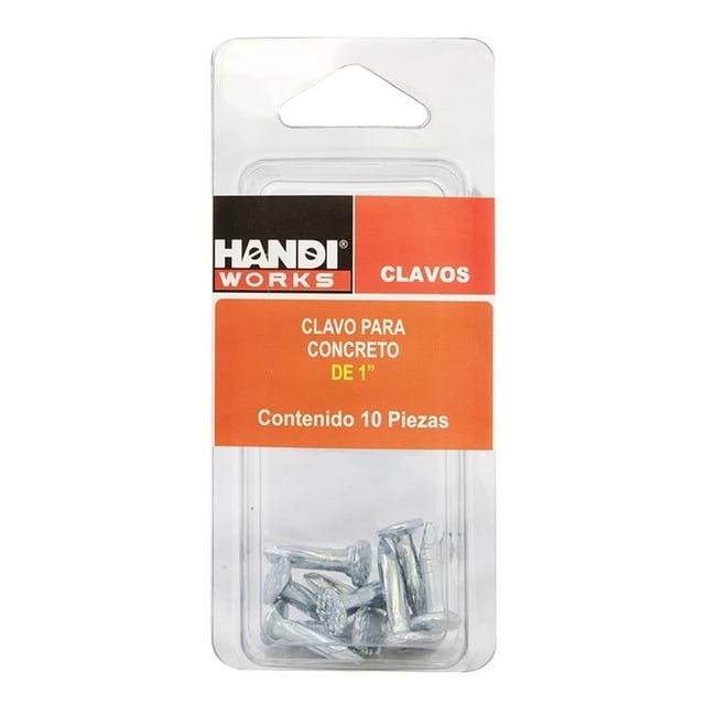 Clavos Handi Works de 1 Pulgada para Concreto
