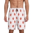 thumbnail image 1 of Lsque Fraise Shorts de Pyjama pour Hommes, Short de Pyjama, Coton Ultra-Doux Tricoté-3TG, 1 of 6