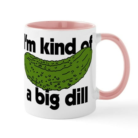 

CafePress - I m Kind Of A Big Dill 15 Oz Ceramic Large Mug - 11 oz Ceramic Mug - Novelty Coffee Tea Cup