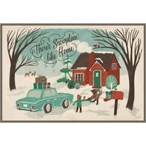 Amanti Art Winter Bliss I Framed Canvas Wall Art Print