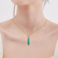 thumbnail image 3 of Collar jinwen Piedras Hexagonales Cristal Moda, 3 of 5