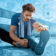 thumbnail image 4 of Serviette Rafraîchissante, Serviette Glacée, Sport, Gym, Entraînement, Camping, Mise en Forme, Course, Entraînement, 4 of 5