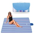 thumbnail image 2 of Portable Beach Blanket Sandproof  2m x 2 m Large Mat  Quick Drying  Lightweight Oxford Cloth, 2 of 10