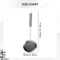 thumbnail image 4 of BINGLI Skimmer Spoon Filter Grease Foam Fine Mesh Stainless Steel Sieve Colander, Extra Fine Strainer with Handle Handheld Fry Oil Filter for Cooking Sieve Spoon for Food Strainer Kitchen Gadget, 4 of 9