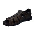 thumbnail image 4 of Sandalia Huarache De Piel Color Café Para Caballero 20 horas Modelo 408, 4 of 5