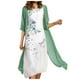 thumbnail image 1 of Vestidos Para Mujer Vestidos Midi Moda Casual Cuello Redondo Vestido Sin Mangas Abrigo Sólido Conjunto de Dos Piezas Odeerbi ODB162143, 1 of 4