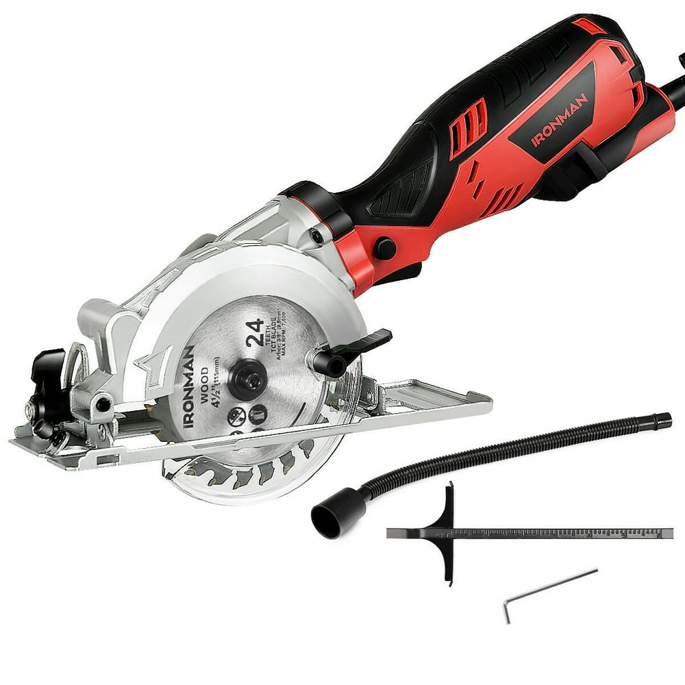 Goplus Electric Mini 41/2" Circular Saw 3500 RPM Handheld Cutting Tool