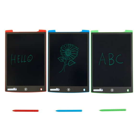 Excellerations Electronic Reusable 11-inch LCD Drawing Boards - Set of 6