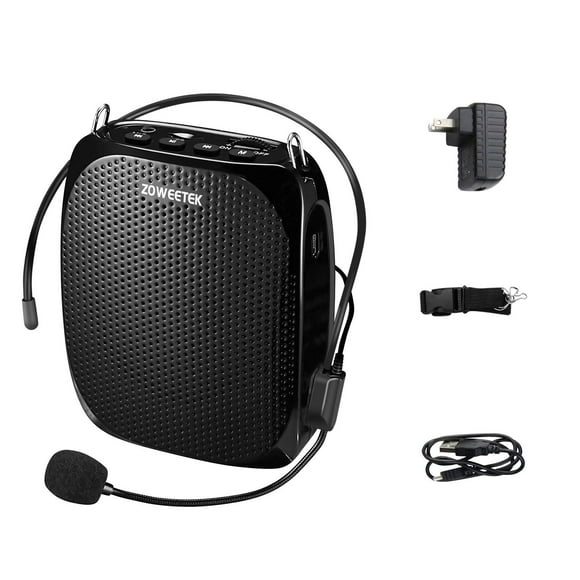 Amplificador de voz ZOWEETEK ZW-Z258 portátil recargable
