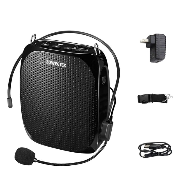 Amplificador de voz ZOWEETEK ZW-Z258 portátil recargable
