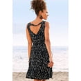 thumbnail image 3 of LASCANA Women's Sleeveless Printed V-Neck Dress Tassels, 3 of 5
