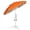 Orange, variant on Shade Umbrella, Premium Portable Umbrella with Stand, 6.5ft Lightweight Free Standing Canopy for Sporting Games, Adjustable Instant Sun Protection and Easy to Carry, Beige