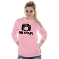 thumbnail image 3 of Oh Snap Shot Photography Photographer Long Sleeve TShirt Men Women Brisco Brands S, 3 of 6