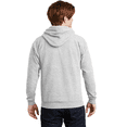 thumbnail image 3 of Hanes Men's Ecosmart Hoodie -WD17 Fleece Sweatshirt, Pullover Hooded Sweatshirt for Men, Ash L, 3 of 5