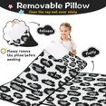 thumbnail image 3 of White and Gray Of Leopard Print Toddler Nap Mats for Kids Preschool,Sleeping Mat Bag or Kids,Toddler Sleeping Bag,Toddler Nap Mat or Daycare, 3 of 6