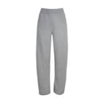 thumbnail image 2 of Pantalón tipo yoga Fruit Of The Loom Para mujer, de felpa, gris jaspe claro, talla M, 2 of 4