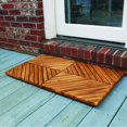 Teak Shower Mat Chevron - Walmart.com