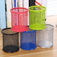 thumbnail image 3 of Musbetu Porte-Stylo Crayon en Métal Vase Pot Rangement Papeterie Bureau Conteneur, 3 of 7