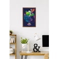 thumbnail image 2 of Nintendo The Super Mario Galaxy Movie (2026) - Mario & Yoshi Let's-A Go! Wall Poster, 14.725" x 22.375" Framed, 2 of 5