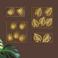 thumbnail image 5 of Nvzi Metal Wall Art Decor for Living Room, Home Decor Living Room Wall Decor, Silhouette Wall Art(Golden), 5 of 5