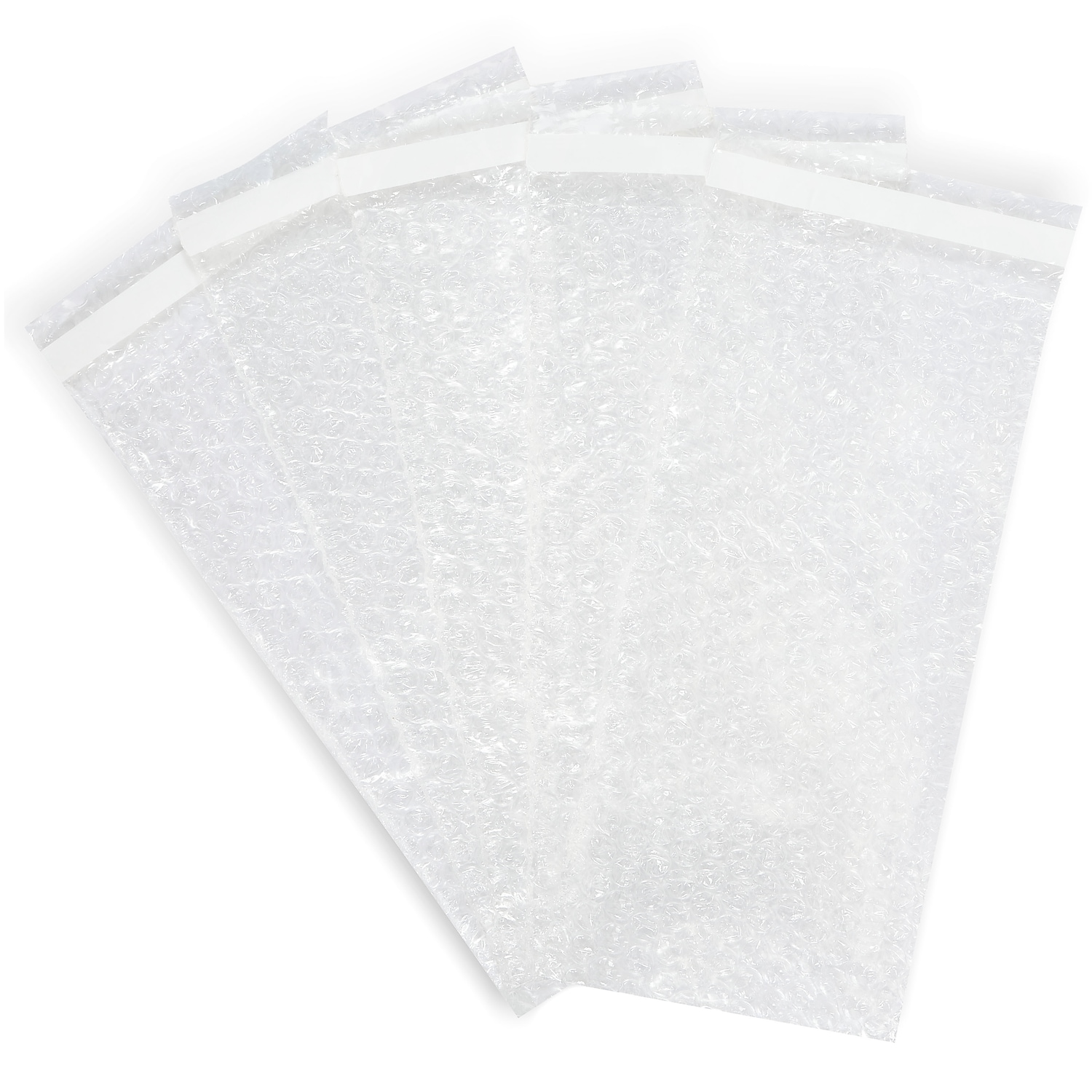 Coastwide Professional 5" x 10.5" Self-Seal 3/16" Bubble Bags 250/Carton (CW53977) 80-0510
