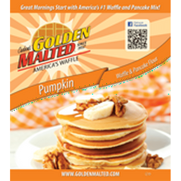 Golden Malted Pumpkin Waffle & Pancake Mix