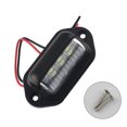 thumbnail image 3 of 1Pcs DC 12V Car Rear Trunk Switch Assembly License Plate Lamp Warm White Light Reverse Rear License Plate Lamp, 3 of 9