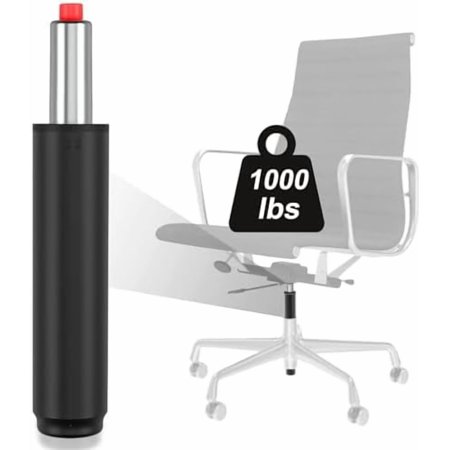 Universal Size Chair Cylinder Replacement Parts 4.0 inch Stroke Heavy Duty Gas Lift Cylinder for Office Desk Chairs/Gaming Chair,Hydraulic Piston Cylinder Heavy Duty 1000 LBs