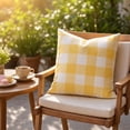 thumbnail image 5 of TACILIP Home Decor, 1PC Yellow Striped Solid Throw Pillow Cover Plaid Decorative Cushion Cover For Sofa Couch Bedroom Home Decor, Womens Gifts, 5 of 7