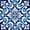 Blue/Green Design 01, variant on Mi Alma Spanish Mexican Multicolor Tile Stickers - Removable Vinyl 4x4, 24 pcs