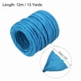 thumbnail image 2 of Uxcell Raffia Paper Craft Rope Packing Rope 13 Yards Twisted Paper Sapphire, 2 of 5