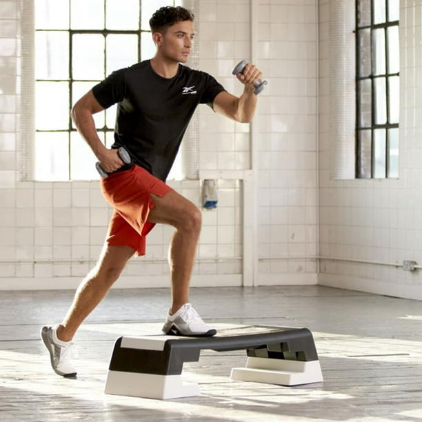 Reebok Fitness Multipurpose Training Workout Step, Walmart.com