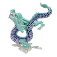 thumbnail image 2 of Estatuilla de dragón BLESIY Escultura de dragón Azul claro, 2 of 8