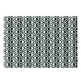 thumbnail image 1 of Black and White Cutting Board, Lattice Pattern with Geometric Circles and Lines Abstract Monochrome Grid, Decorative Tempered Glass Cutting and Serving Board, Large Size, Black White, by Ambesonne, 1 of 1