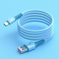 thumbnail image 6 of HomeLife Charging Cable Type-C 5A Fast Charging TPE Silicone Soft Data Cord for Mobile Phones, 6 of 13