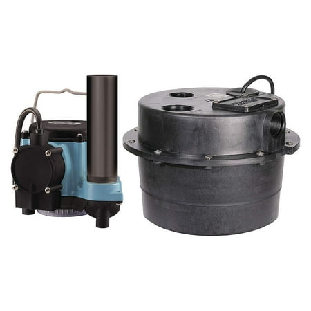 Little Giant WRSC-6 1/3 HP Compact Drainosaur Tank and Pump Combo System