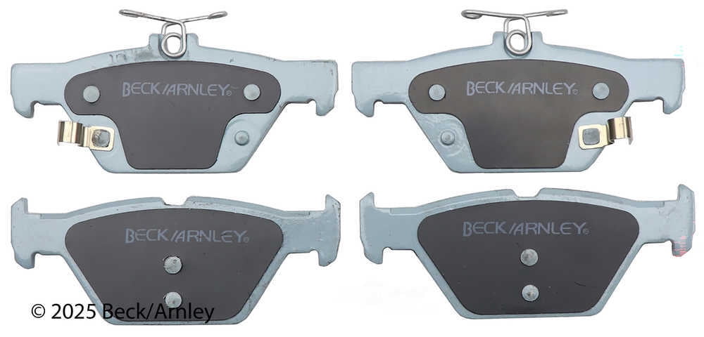BeckArnley 085-2004 Premium Asm Brake Pads