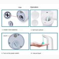 thumbnail image 4 of GROWTH TANK Automatic Soap Dispenser 400ML Capacity Touchless for Kitchen Hotel School White, 4 of 9